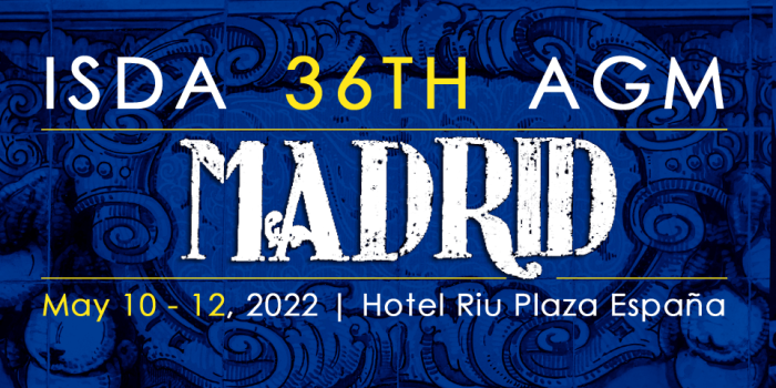 Join us at the ISDA AGM in Madrid