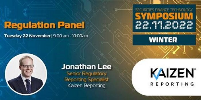 Join Kaizen at the Securities Finance Technology Winter Symposium 2022