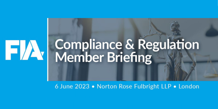 Join Kaizen at FIA’s Compliance & Regulation Member Briefing 2023